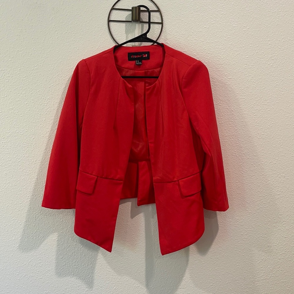 Red blazer